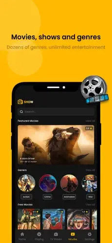cricify-tv-for-iphone Movies and shows